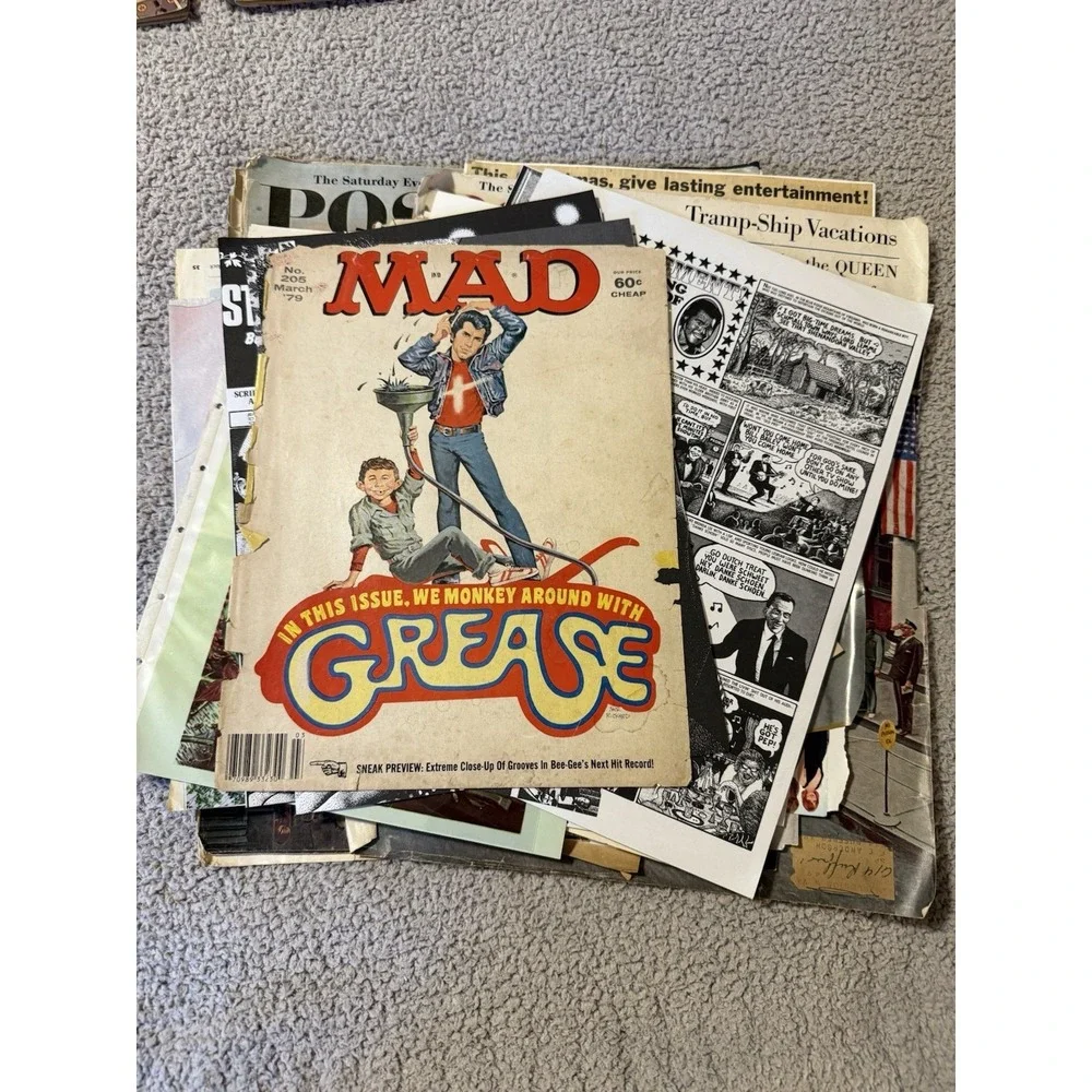 Vintage Magazines Assortment of 1950, 1960, 1970, 1980's National Lampoon